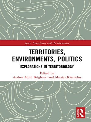 cover image of Territories, Environments, Politics